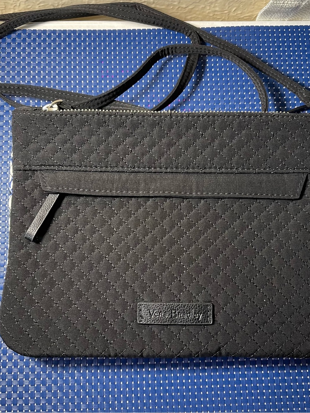 Vera Bradley Black Quilted Shoulder Crossbody
